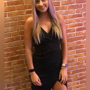 Shein Black Spaghetti Strap Dress